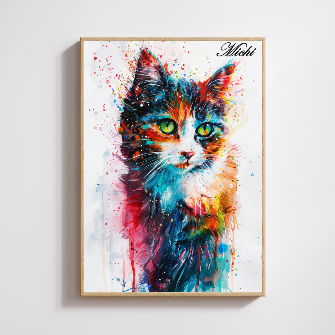 Retrato Acuarela - Diseños Perrunos